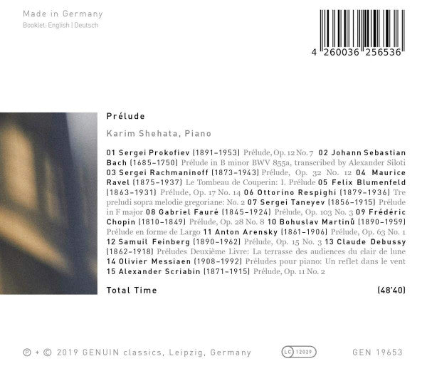 Karim Shehata : Prélude (CD, Album)
