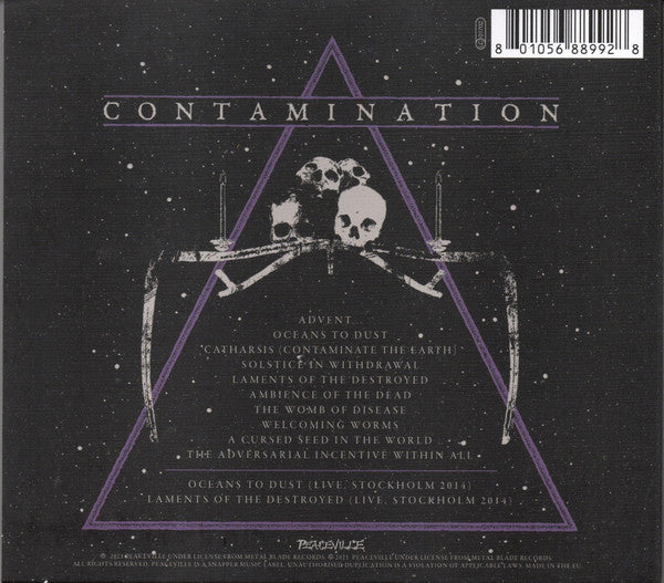 Valkyrja : Contamination (CD, Album, RE, RM, Ten)