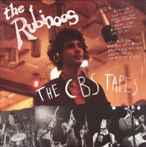 The Rubinoos : The CBS Tapes (LP, Album, Red)