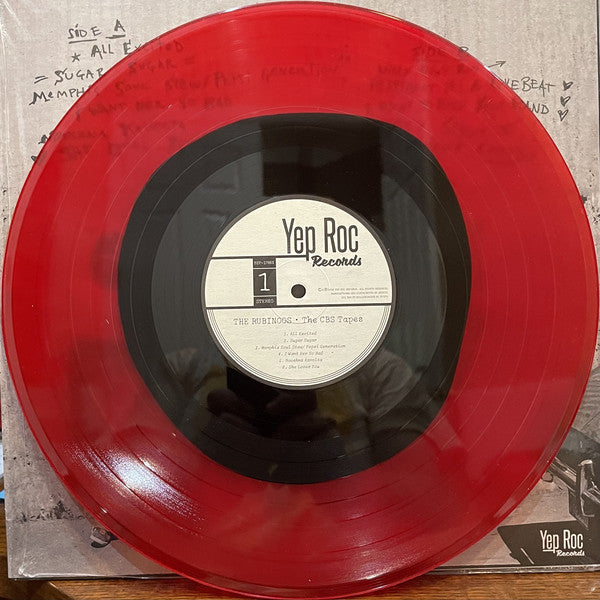 The Rubinoos : The CBS Tapes (LP, Album, Red)
