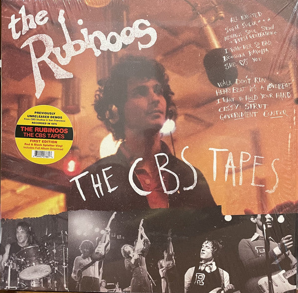 The Rubinoos : The CBS Tapes (LP, Album, Red)