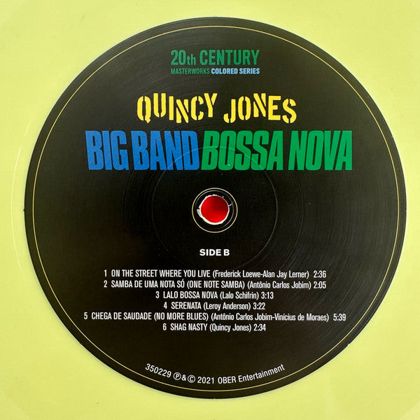 Quincy Jones : Big Band Bossa Nova (LP, Album, Ltd, RE, Yel)