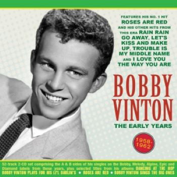 Bobby Vinton : The Early Years 1956-62 (2xCD, Comp)