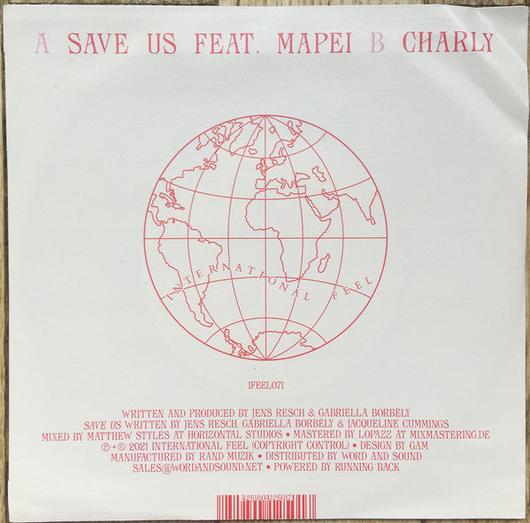 Charlie Charlie (3) : Save Us / Charly (7", Ltd)