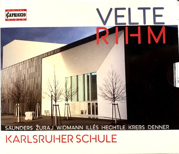 Eugen Werner Velte / Wolfgang Rihm / Rebecca Saunders / Vito Žuraj / Jörg Widmann / Márton Illés / Markus Hechtle / Joachim Krebs / Kathrin A. Denner : Karlsruher Schule (3xCD + Box, Sli)