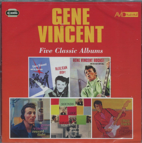 Gene Vincent : Five Classic Albums (2xCD, Comp)