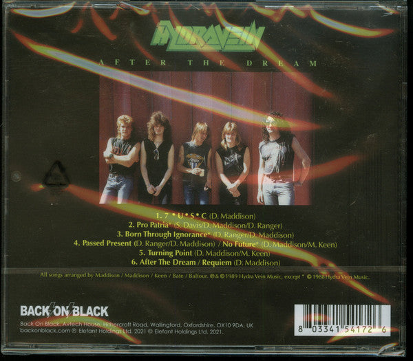 Hydravein* : After The Dream (CD, Album, RE, RM)