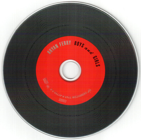 Bryan Ferry : Boys And Girls (HDCD, Album, RE, RM, RP)
