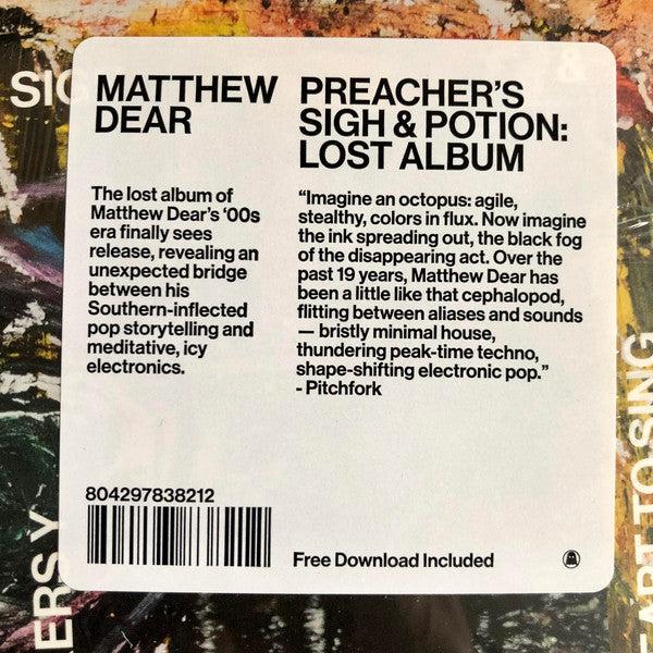 Matthew Dear : Preacher's Sigh & Potion: Lost Album (LP, Album)