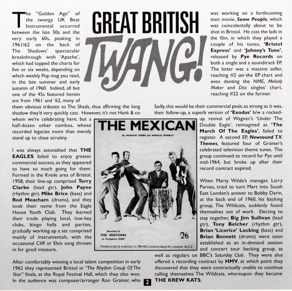 Various : Great British 'Twang' (CD, Comp, Mono)