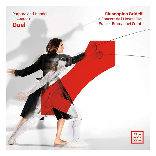 Giuseppina Bridelli, Le Concert de L'Hostel Dieu, Franck-Emmanuel Comte : Duel: Porpora And Handel In London (CD, Album)