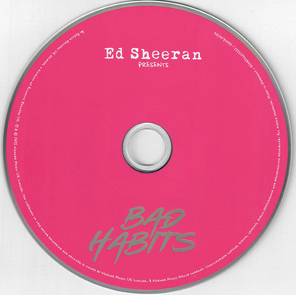 Ed Sheeran : Bad Habits (CD, Single, Ltd)