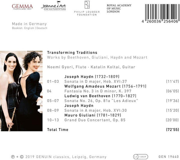 Noemi Gyori, Katalin Koltai : Transforming Traditions (CD, Album)