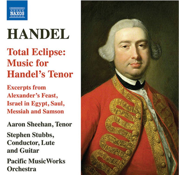 Georg Friedrich Händel, Aaron Sheehan, Stephen Stubbs, Pacific Music Works : Total Eclipse - Music For Handel's Tenor (CD, Album)