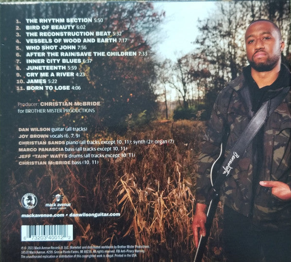 Dan Wilson (13), Joy Brown, Marco Panascia, Christian Sands, Jeff "Tain" Watts : Vessels Of Wood And Earth (CD)