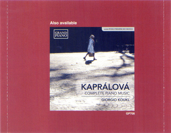Vítězslava Kaprálová, Nicholas Phan, Amy I-Lin Cheng, The University Of Michigan Symphony Orchestra, Kenneth Kiesler : Waving Farewell (CD, Album)