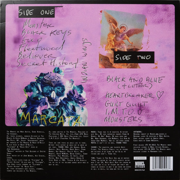 The Minutes (2) : Marcata (LP, Album, Ltd, RE, Pin)
