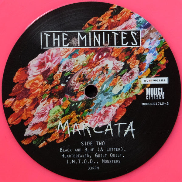 The Minutes (2) : Marcata (LP, Album, Ltd, RE, Pin)