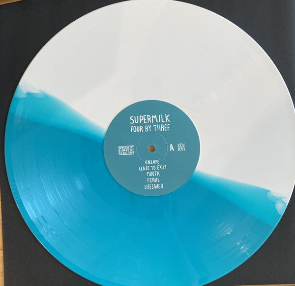Supermilk : Four By Three (LP, Whi)