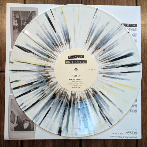 Pronoun (2) : OMG I MADE IT (12", S/Sided, EP, Whi)