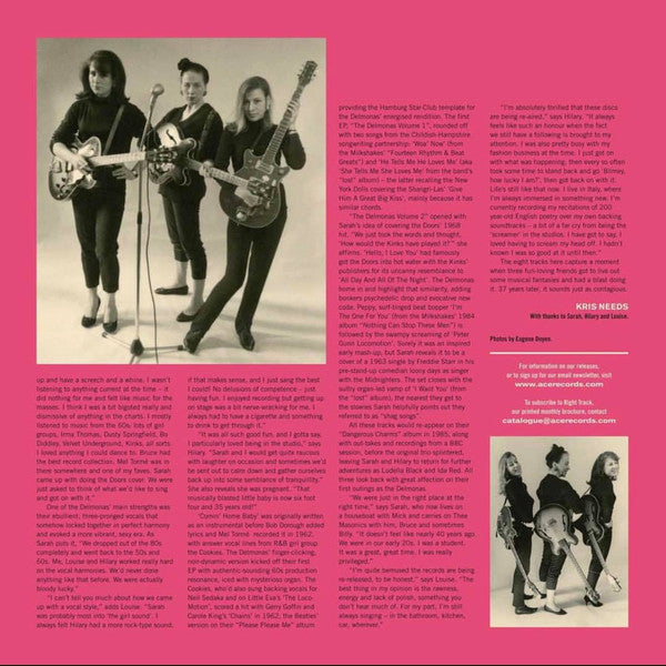 The Delmonas* : Hello, We Love You! The Big Beat EPs (10", Comp, RM)
