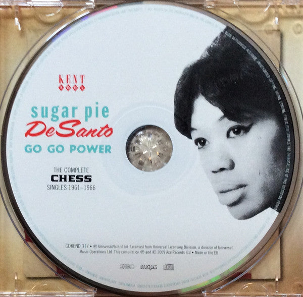 Sugar Pie DeSanto : Go Go Power (The Complete Chess Singles 1961-1966) (CD, Comp, RM)