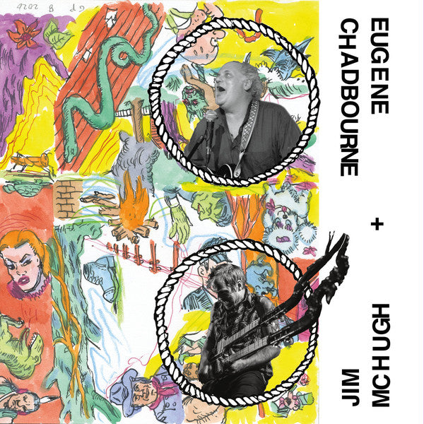 Eugene Chadbourne, Jim McHugh : Bad Scene (LP, Album)