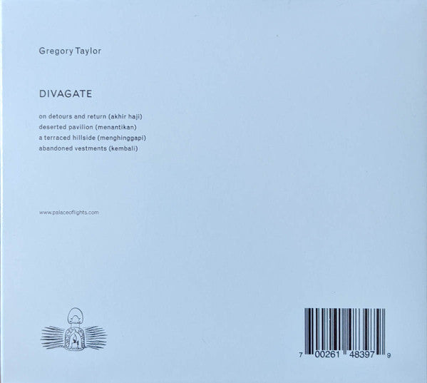 Gregory Taylor : Divagate (CD, Album)