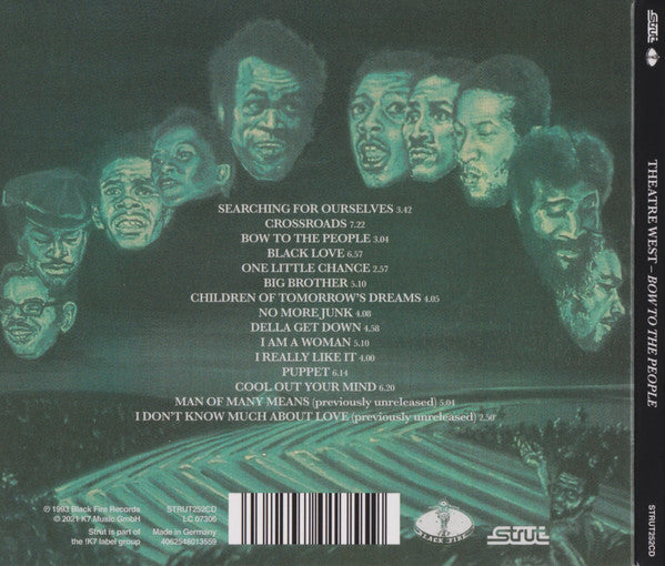 Theatre West : Bow To The People (CD, Album)