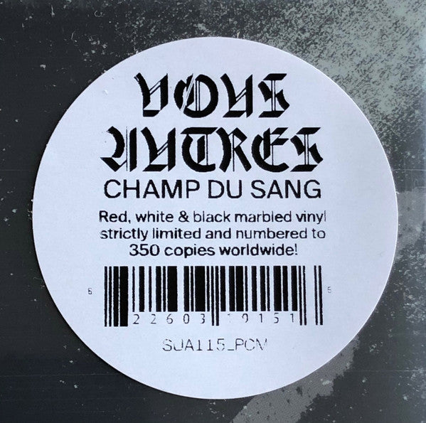 Vous Autres : Champ Du Sang (2xLP, Album, Ltd, Num, Red)
