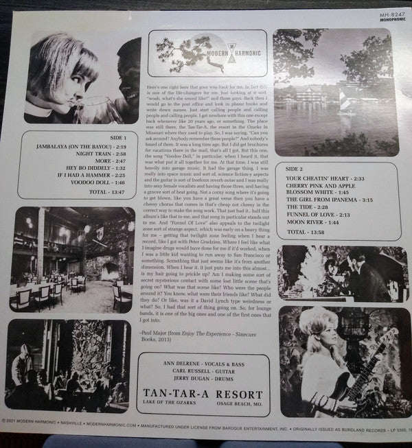 The J Ann C Trio : At Tan-Tar-A  (CD, Album, Mono, RE)