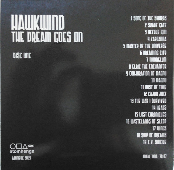 Hawkwind : The Dream Goes On - An Anthology 1985 - 1997 (3xCD, Comp, RM + Box)