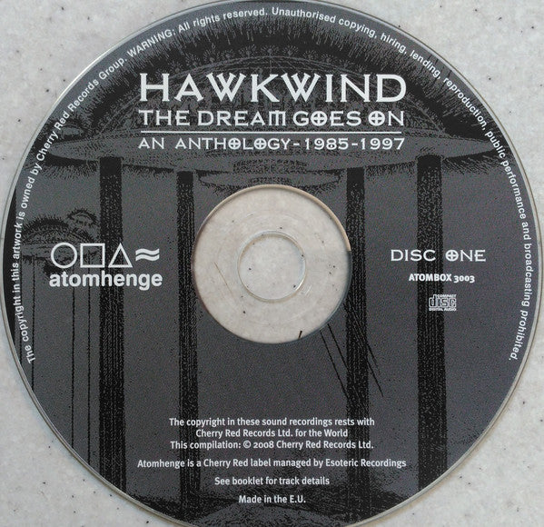 Hawkwind : The Dream Goes On - An Anthology 1985 - 1997 (3xCD, Comp, RM + Box)