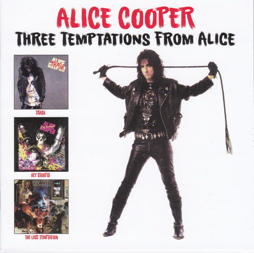 Alice Cooper (2) : Three Temptations From Alice (2xCD, Comp)