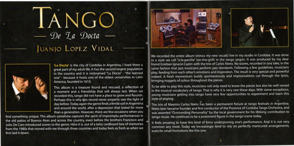 Juanjo Lopez Vidal : Tango / De La Docta (CD, Album)