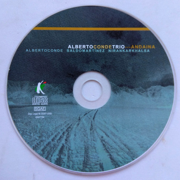 Alberto Conde Trio : Andaina (CD, Album)