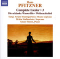 Hans Pfitzner, Tanja Ariane Baumgartner, Britta Stallmeister, Klaus Simon : Complete Lieder - 3 (CD, Album)
