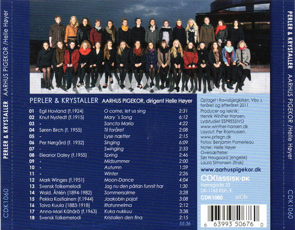Aarhus Pigekor / Helle Høyer Mogensen : Perler & Krystaller (CD, Album)