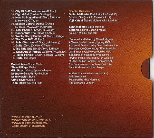 Gong : 2032 (CD, Album)