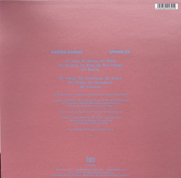 Kasper Bjørke : Sprinkles (LP, Album)