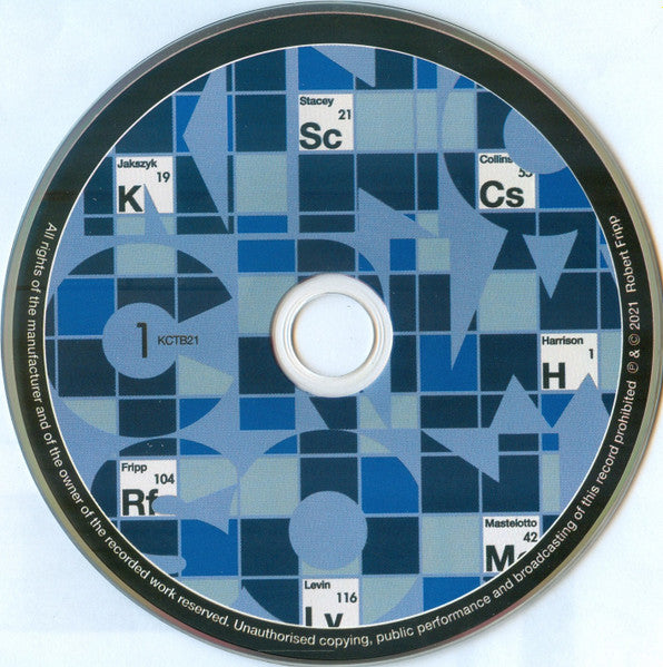 King Crimson : The Elements (2021 Tour Box) (2xCD, Comp)
