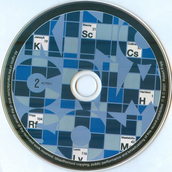 King Crimson : The Elements (2021 Tour Box) (2xCD, Comp)