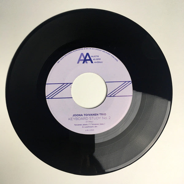 Joona Toivanen Trio : Except For / Keyboard Study No. 2  (7", Single)
