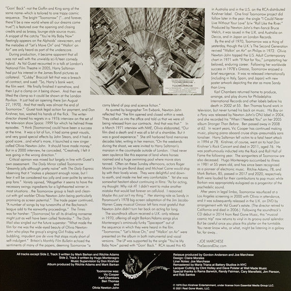 Toomorrow : Toomorrow (LP, RE, Pur)