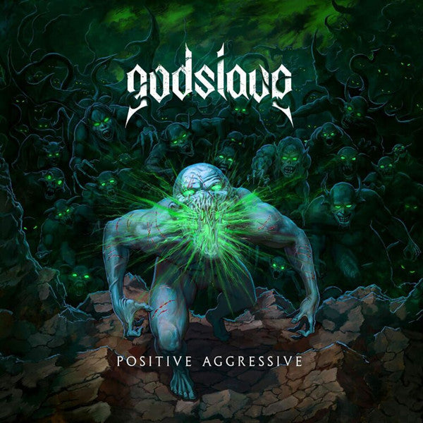Godslave : Positive Aggressive (LP, Album, gre)