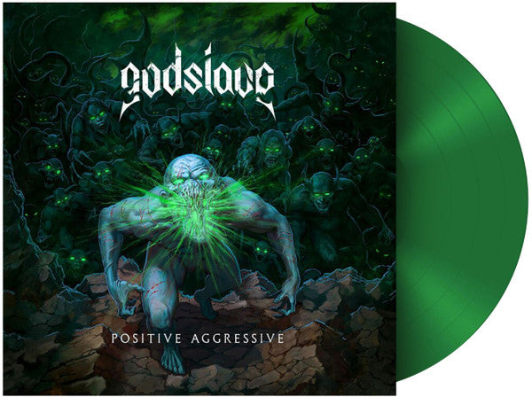 Godslave : Positive Aggressive (LP, Album, gre)
