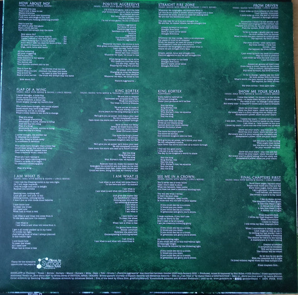 Godslave : Positive Aggressive (LP, Album, gre)