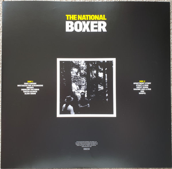 The National : Boxer (LP, Album, Ltd, RE, Gol)