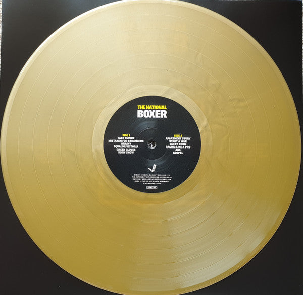The National : Boxer (LP, Album, Ltd, RE, Gol)