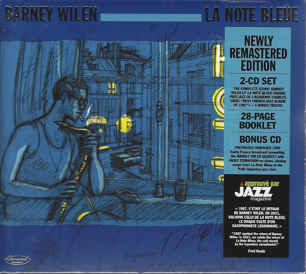 Barney Wilen : La Note Bleue (CD, Album, RE, RM + CD, Album)